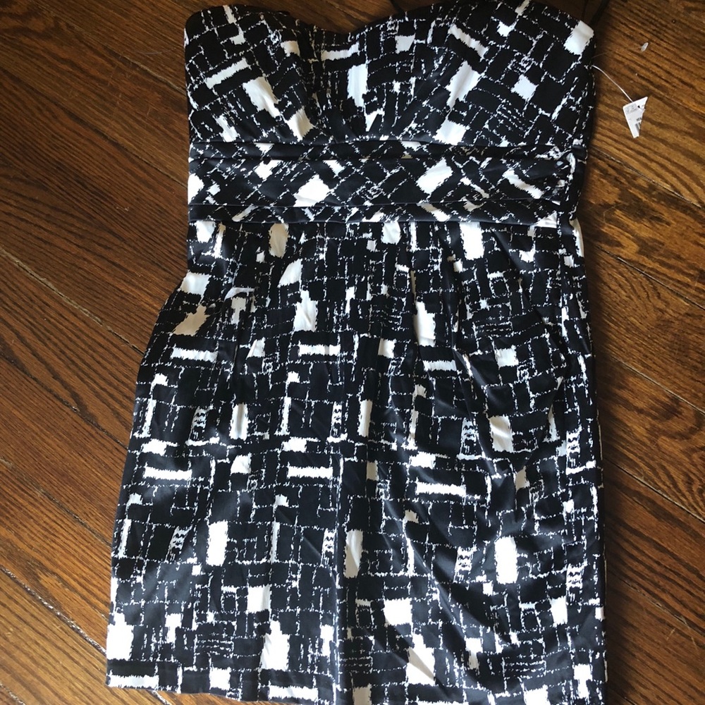Bar III Abstract ♠️ Mini Dress - Picture 2 of 6